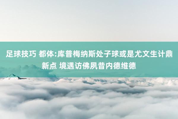 足球技巧 都体:库普梅纳斯处子球或是尤文生计鼎新点 境遇访佛夙昔内德维德